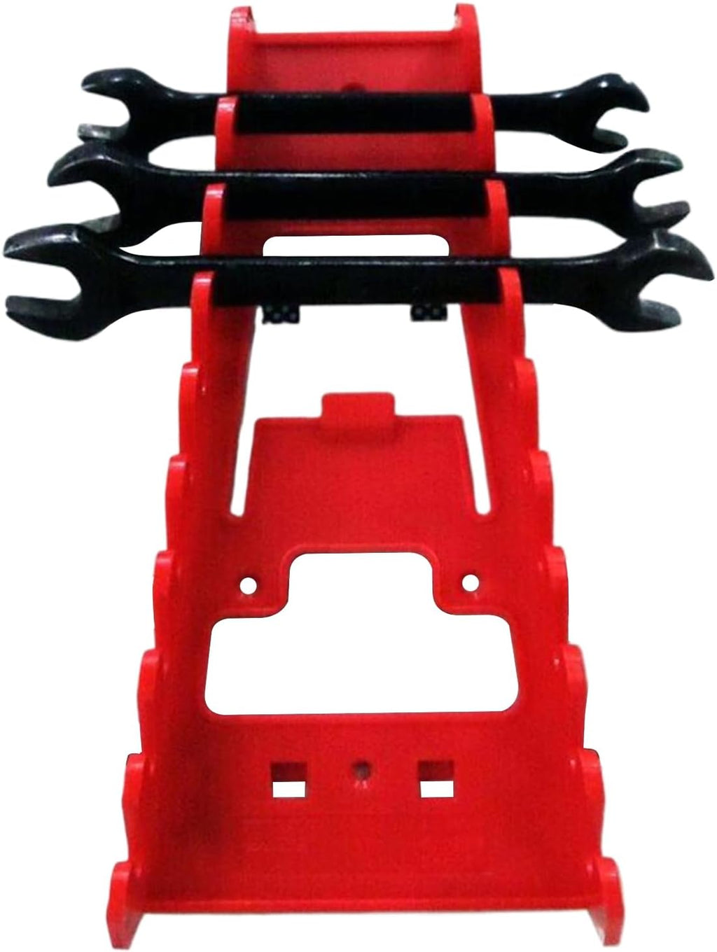  Générique Wrench Organizer, Heavy-Duty Tool Rack, 8.66x4.72 Inches Pegboard-Compatible Storage Tray, Screwdriver Stand Holder, Ideal For Garage, Repair Shop, Workshop And Living Room