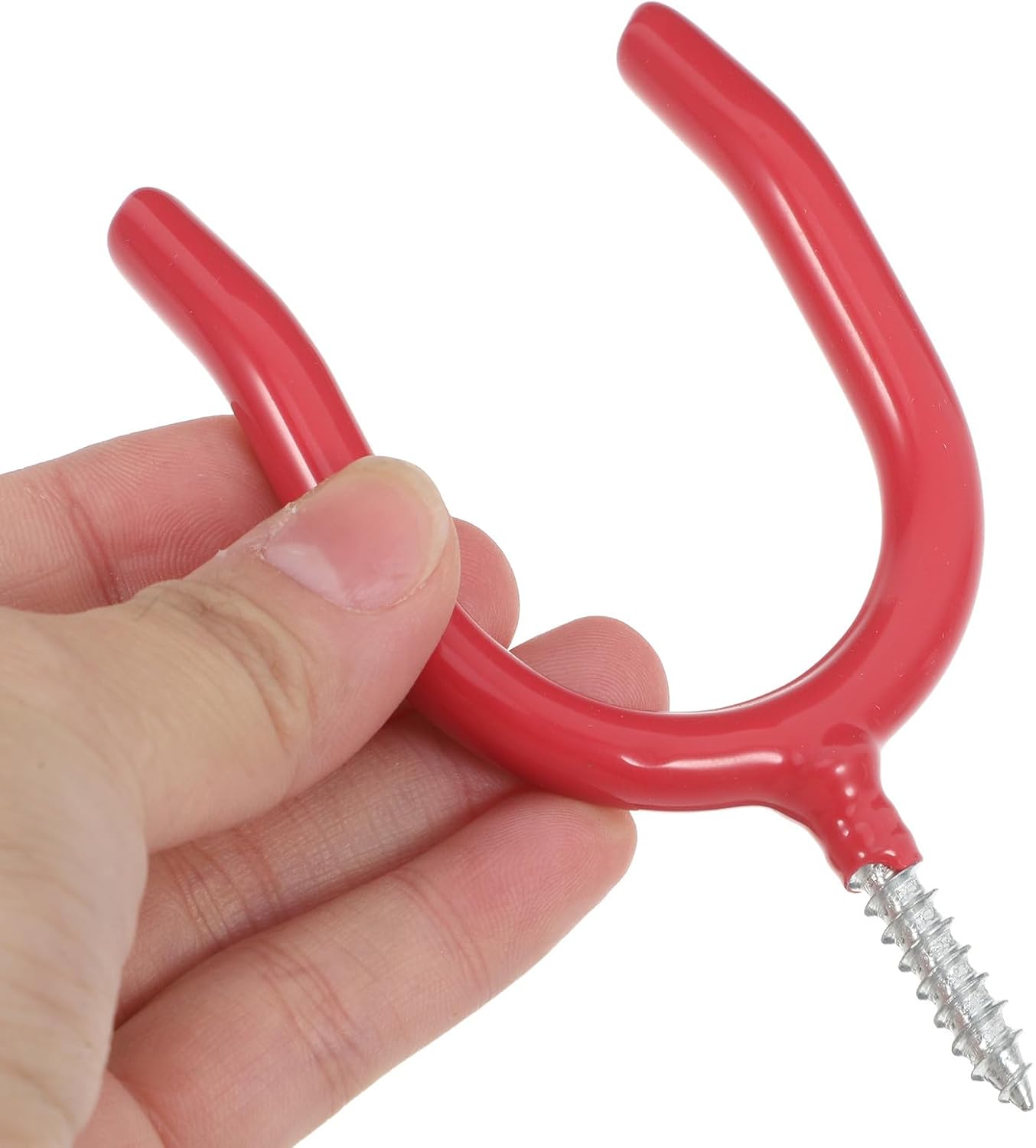  Artibetter Crochet Mural En Acier Inoxydable De U Pour Abri De Jardin, Support Outil Jardin Facile à Installer Revêtement En Caoutchouc, Pour Garage Et Divers Espaces