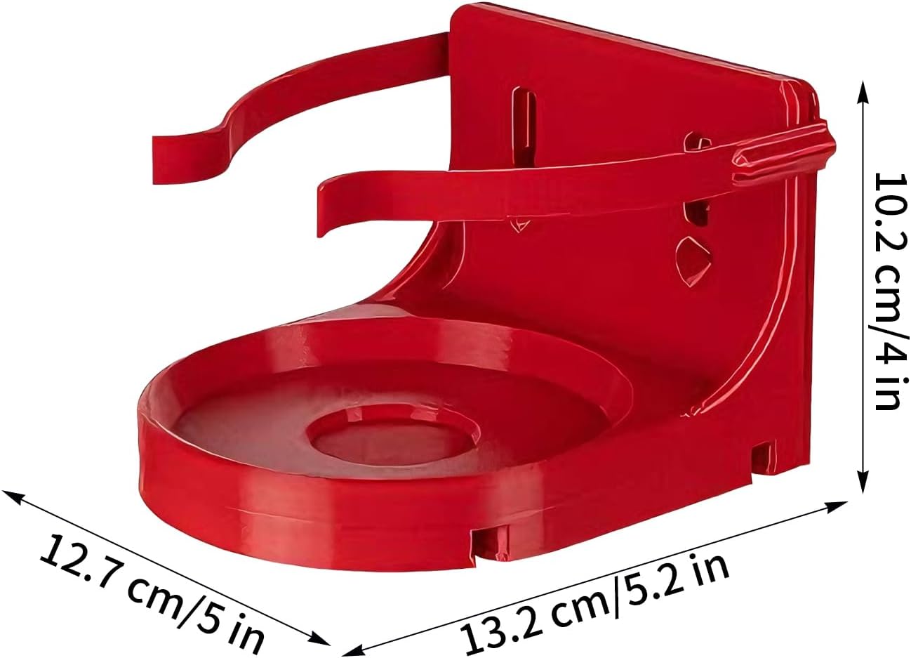GENERIC Support Mural Pour Appareil De Sauvetage – Support De Rangement Vertical Pour Un Accès Organisé | Support Peu Encombrant Avec Fente Sécurisée, Montage Mural Compact, Système Pour La Maison, La Cuisine