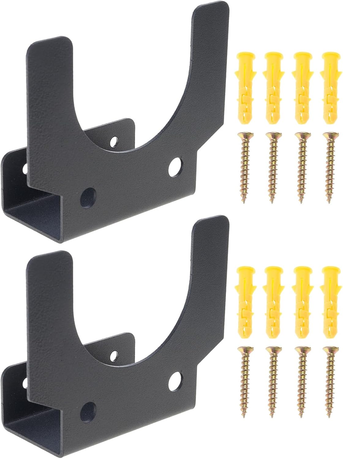  Supports Muraux En Métal Pour Sécuriser Les Meuleuses D'angle, Comprend Des Vis De Montage Et Des Organiseurs De Câbles Pour Le Rangement Des Outils, Support Mural En Métal Haute Résistance