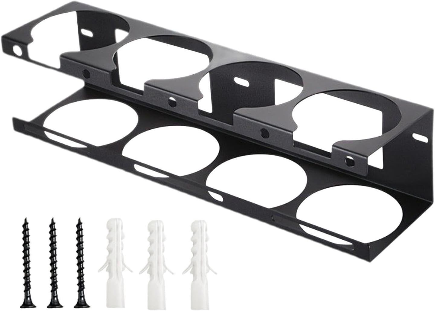  Porte-électrode Pour Le Soudage | 4 Fentes Double Couche Gain De Place - Porte-électrode Rack De Rangement Pour Garage | Pour Salon, Garage, Sous-sol, Appartement, Technicien, Hommes, Adultes