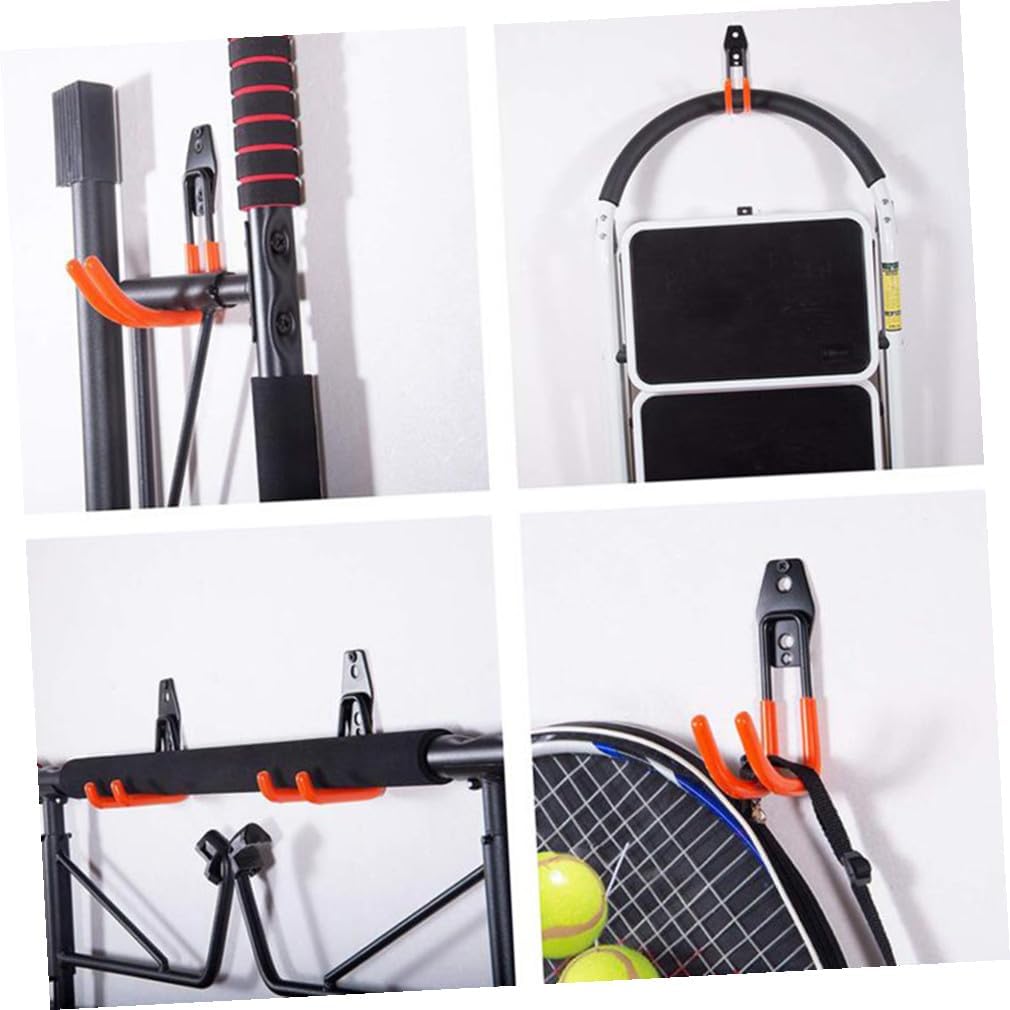  Ciieeo 2pièces Crochets De Rangement Pour Garage Lot De Fixation Murale Robustes Pour Outils Lourds Balcon Ou Entrepôt