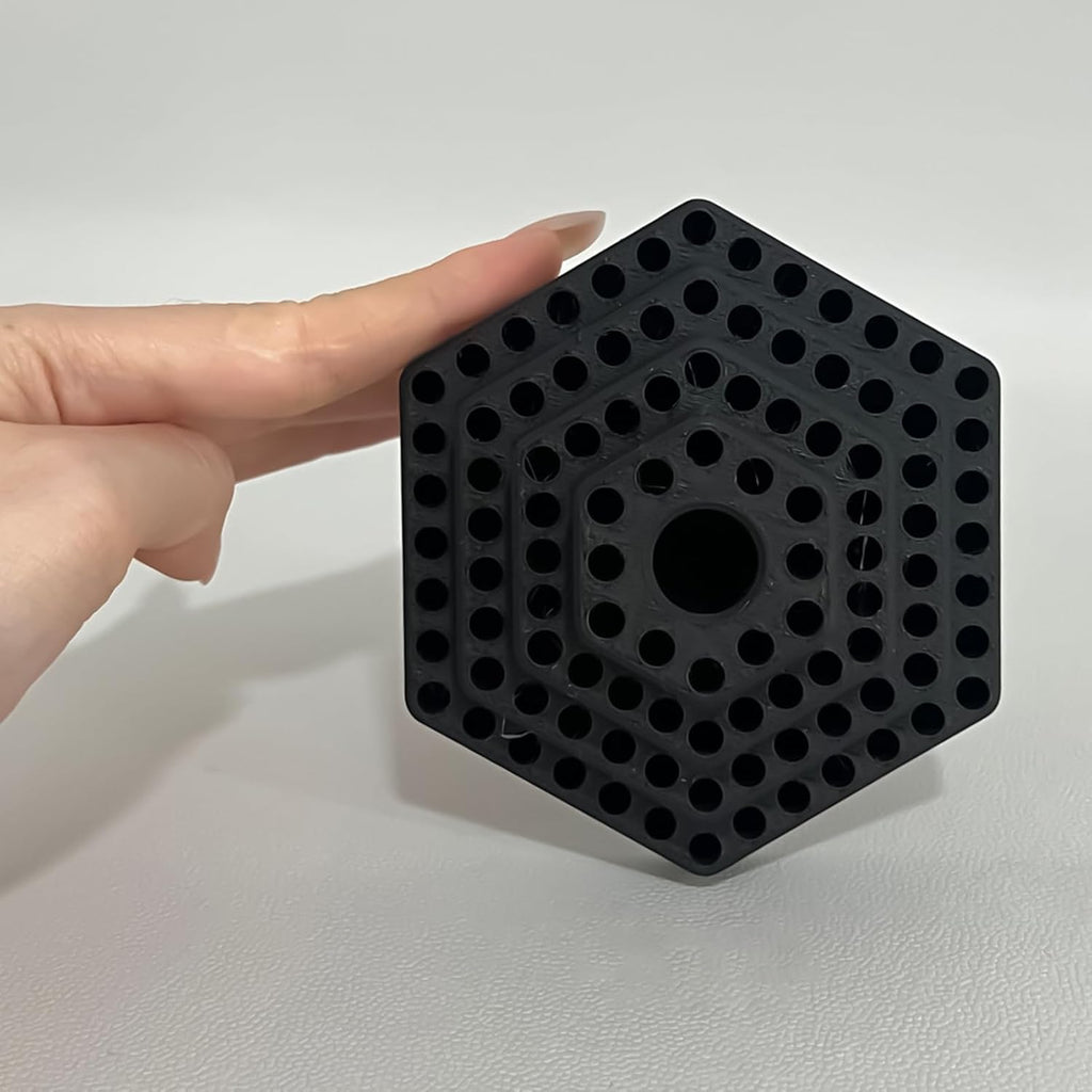 GENERIC Porte- Pour Perceuse, Hexagonaux De 4,8 Mm, Rangement D' , Pour Le Travail Du Bois, électricien, Construction, Charpentier électrique, Maison, Garage