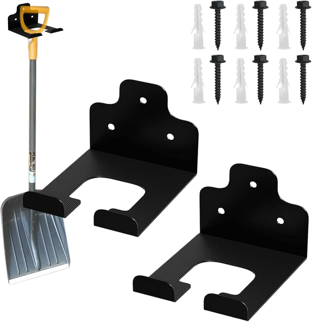  Support De Ranger Outils De Jardin,Organisateur De Rangement Pour Débroussailleuse - Support D'Outils De Jardin Motorisé,Pour Garage Ferme Cave Pelle Râteau Balai Serpillère Perceuse Équipement