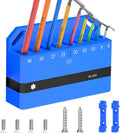 GENERIC Organisateur De Clés | Porte-outils Magnétique | Porte-clés | Pour Vélo Hex Spanner Outil De Réparation Wall Organisation Affichage Garage Atelier