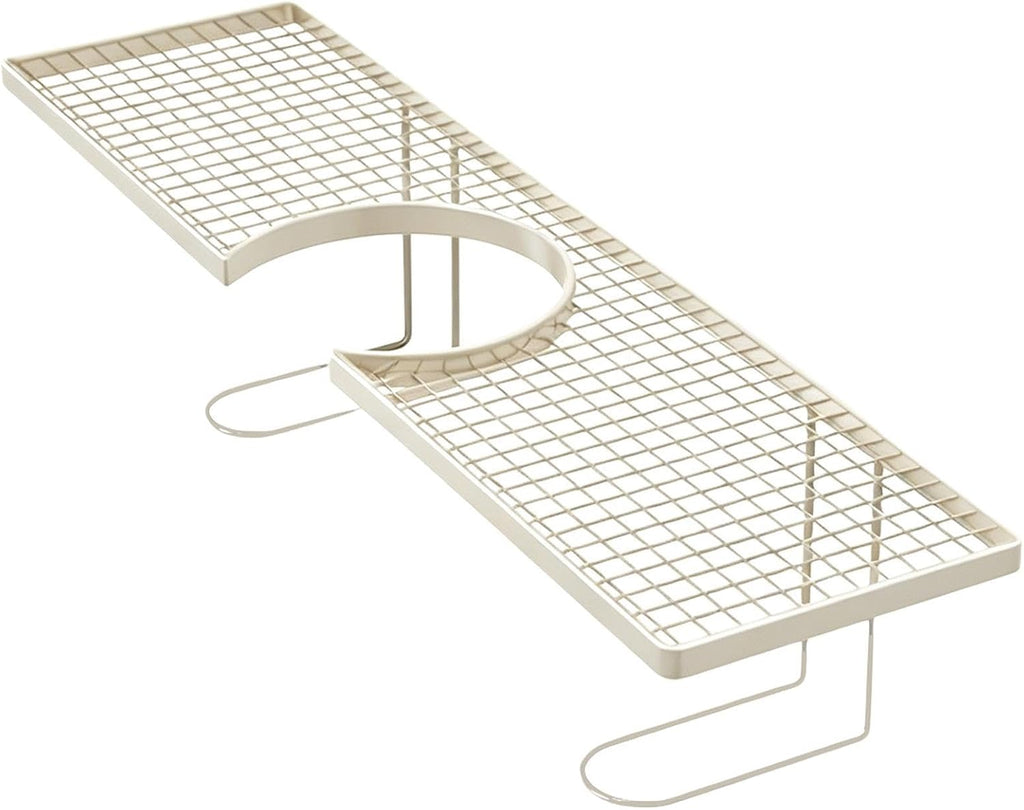 GENERIC Organiseur D'évier En Métal Pour Cuisine, étagère Au-dessus De L'évier, Pour Comptoir, Lavabo, Appartement, Dortoir, Salle De Bain, Hôtel, Restaurant, Toilettes