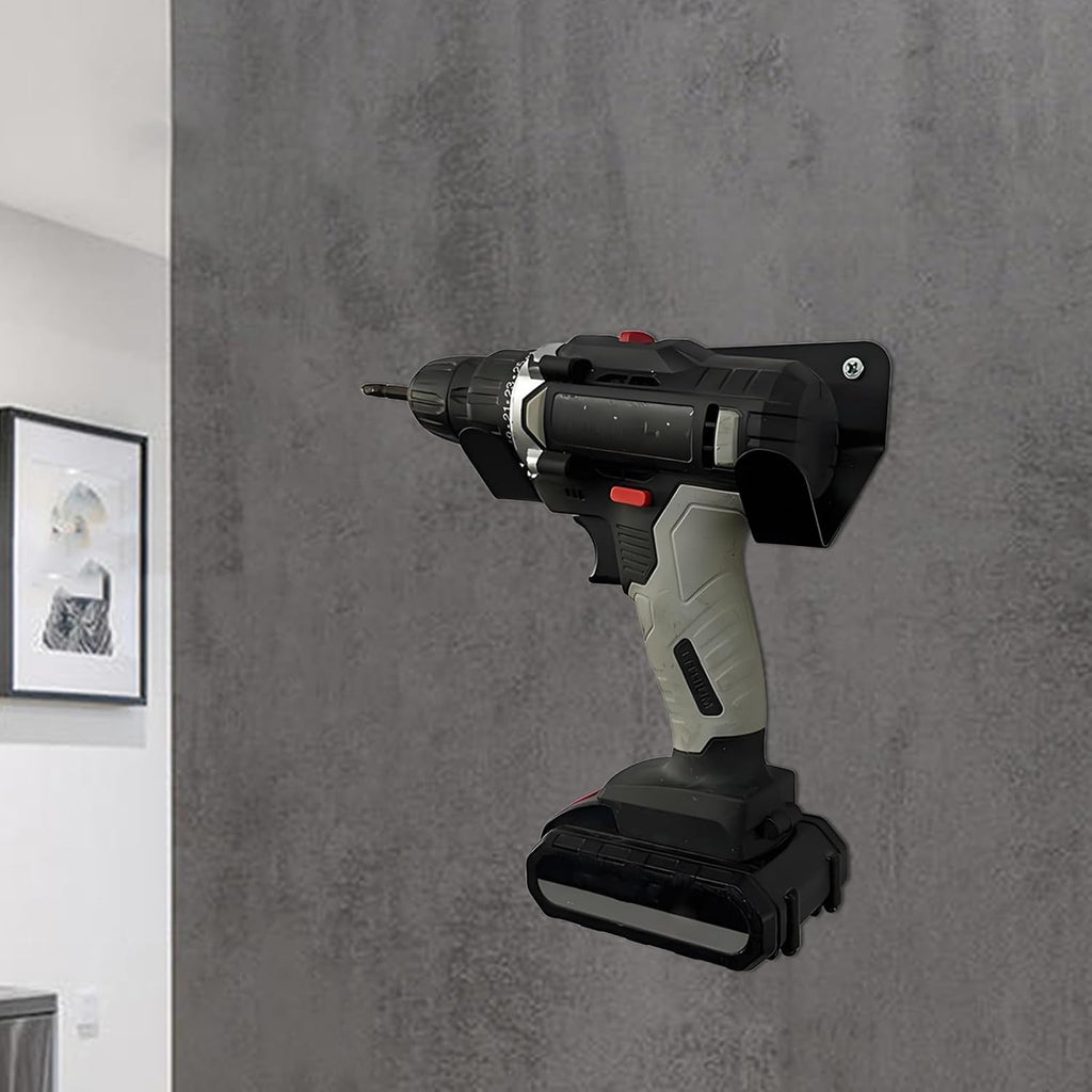  Générique Porte-Perceuse Mural - Porte-Perceuse Murale | Rangement Renforcé Pour Garage Camion Atelier Chantier Réparation Auto Maison