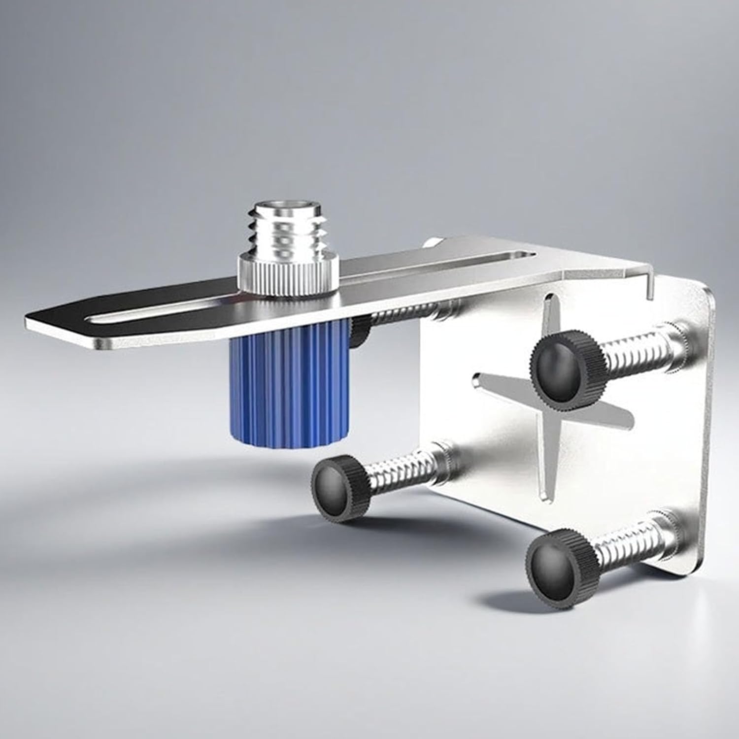 GENERIC Support Mural Pour Niveaux, Supports De Niveaux En Acier Inoxydable, Support De Réglage De Précision, Design De Montage Solide, Accessoire D'outils électriques Idéal Pour La Décoration Et La Mesure De