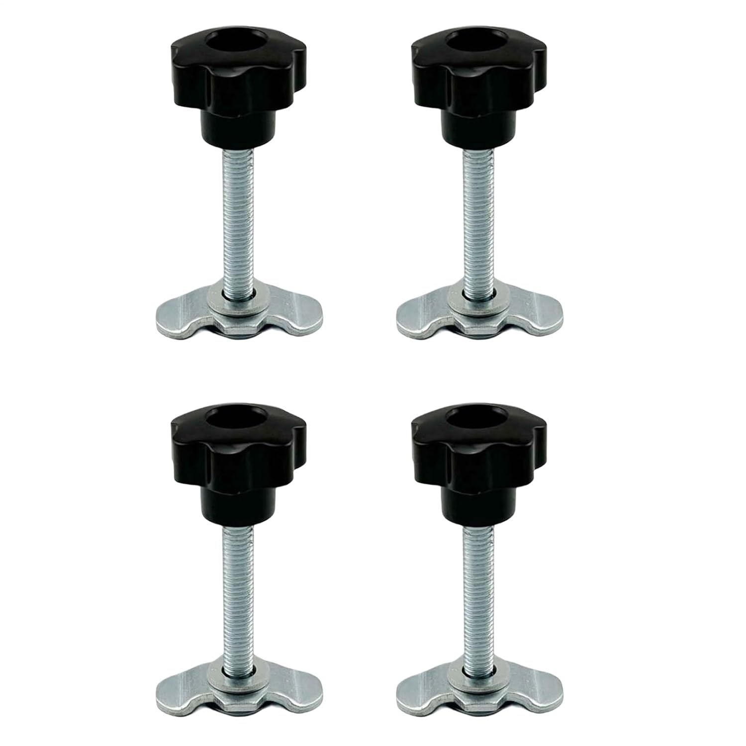  Goupille De Rail L, Raccord De Patte À Tige Filetée Pour Rail L, Pièces Anti-Dérapantes Pour Le Système Et Accessoires De Remplacement Pour Les Camions, Avions, Entrepôts, Garages Et
