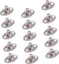  Gatuida 15pièces Crochet Fixe Acier Inoxydable Avec Anneau De Suspension Pour Plafond Pour Maison Rangement