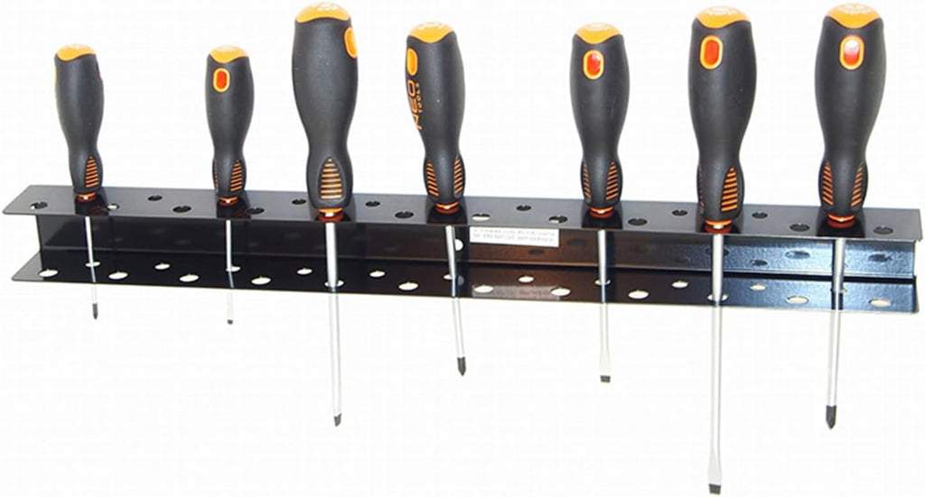  Supports à Outils Pour Murs De Garage, Organiseur De Tournevis - Porte-tournevis Robuste,Organisateur De Rangement, Support De Tournevis, Support De Pinces à Outils, Porte-outils Pour