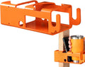  Jobsite Storage Rack, Heavy-Duty Bracket With Utility Hooks, Jobsite Organizer With Phone Slot, Garage Workshop Construction Site Storage Holder For Drinks Smartphone Water Bottle, Portable DurableOK