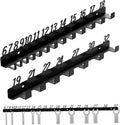  Support De Clé Pour 20 Clés, Organisateur De Clé Mural, Organisateur En Fer Pour Le Stockage Des Outils, Convient à 6mm à 32mm Stockage