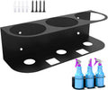 Support Pour Flacons Pulvérisateurs – Organiseur De Bouteilles Pour Voiture, Support Mural Avec Construction En Acier, Support De Rangement Avec Design, Accessoire De Garage, Rangement De Bouteilles