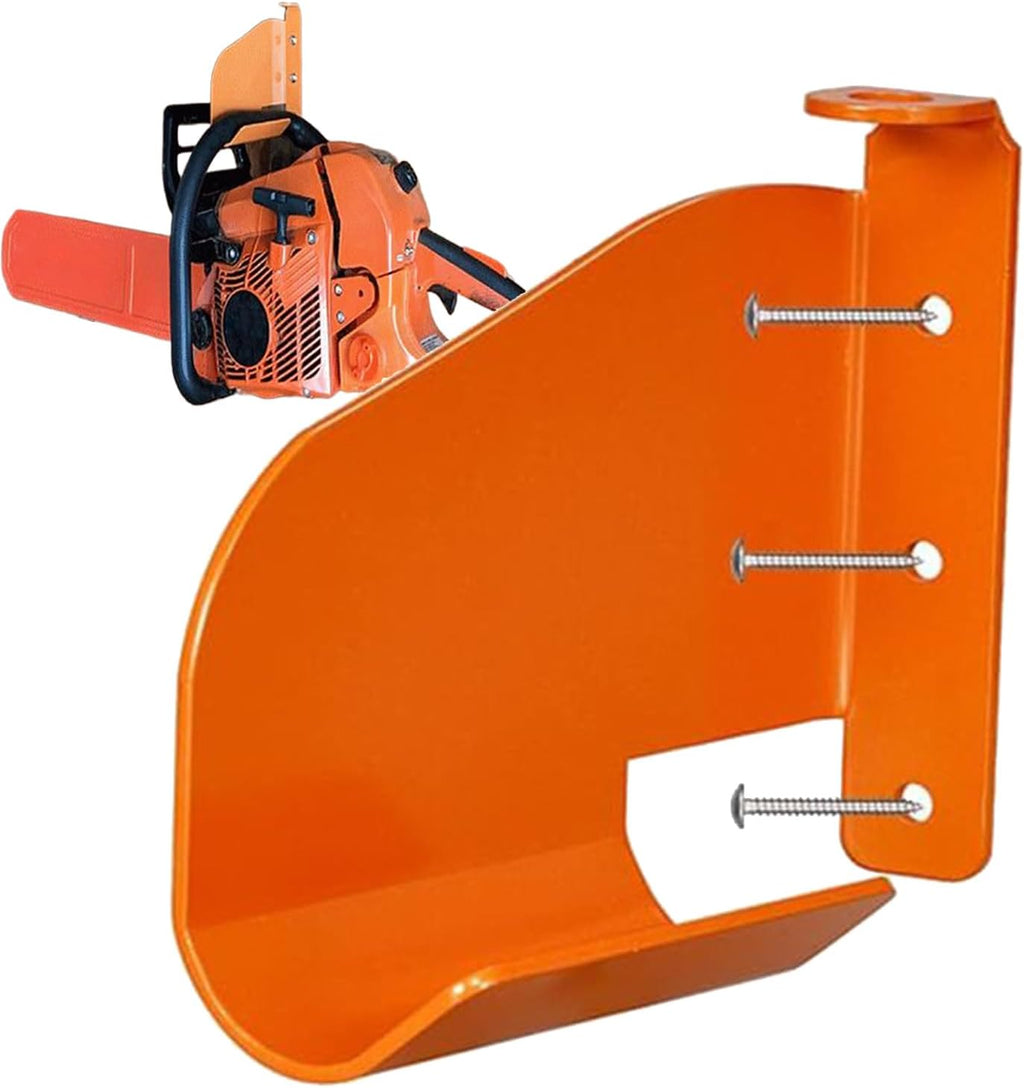  Support Pour Tronçonneuse | Support De Tronçonneuse Pour Garage, Rangement En Acier Inoxydable Robuste Pour Jardin, Tracteur, Magasin, équipement, Garage, Outils De Cour