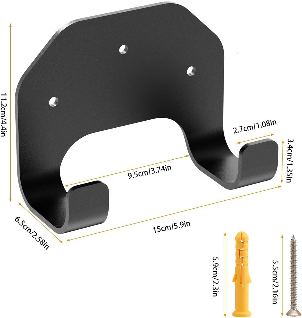  Support Pour Débroussailleuse De Remorque | Support Organisateur D'Outils | Mural Taille-haie | Pour Garage Atelier Abri De Jardin Grange Sous-Sol Pelouse