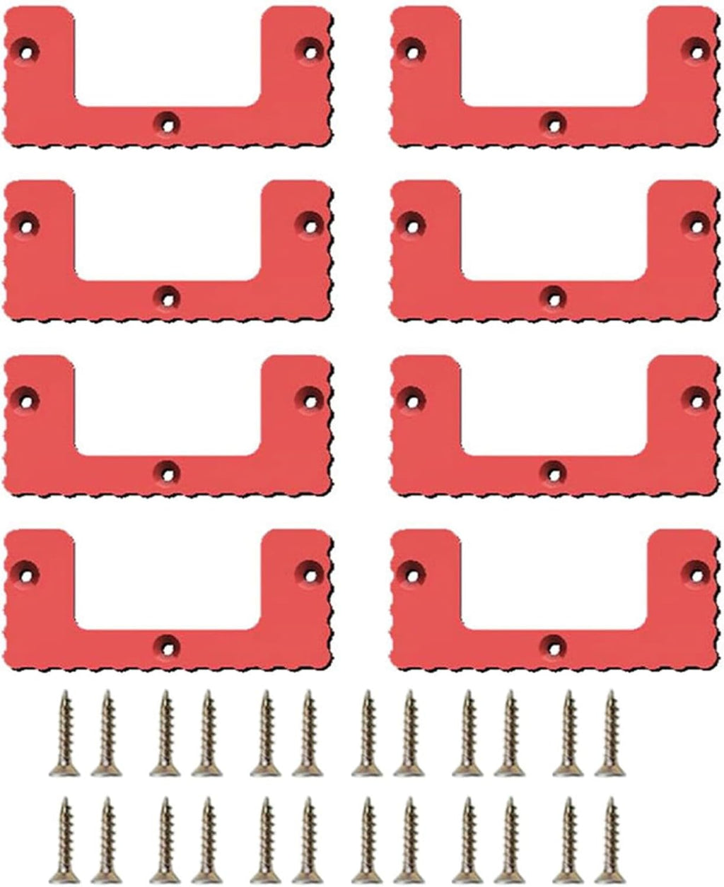  Lot De 8/12/16/20 Crampons De Montage Pour Système PACKOUT - Supports Muraux En ABS Pour Boîtes à Outils, Garage, Atelier, Camion, Solution D'organisation (20 Pièces)