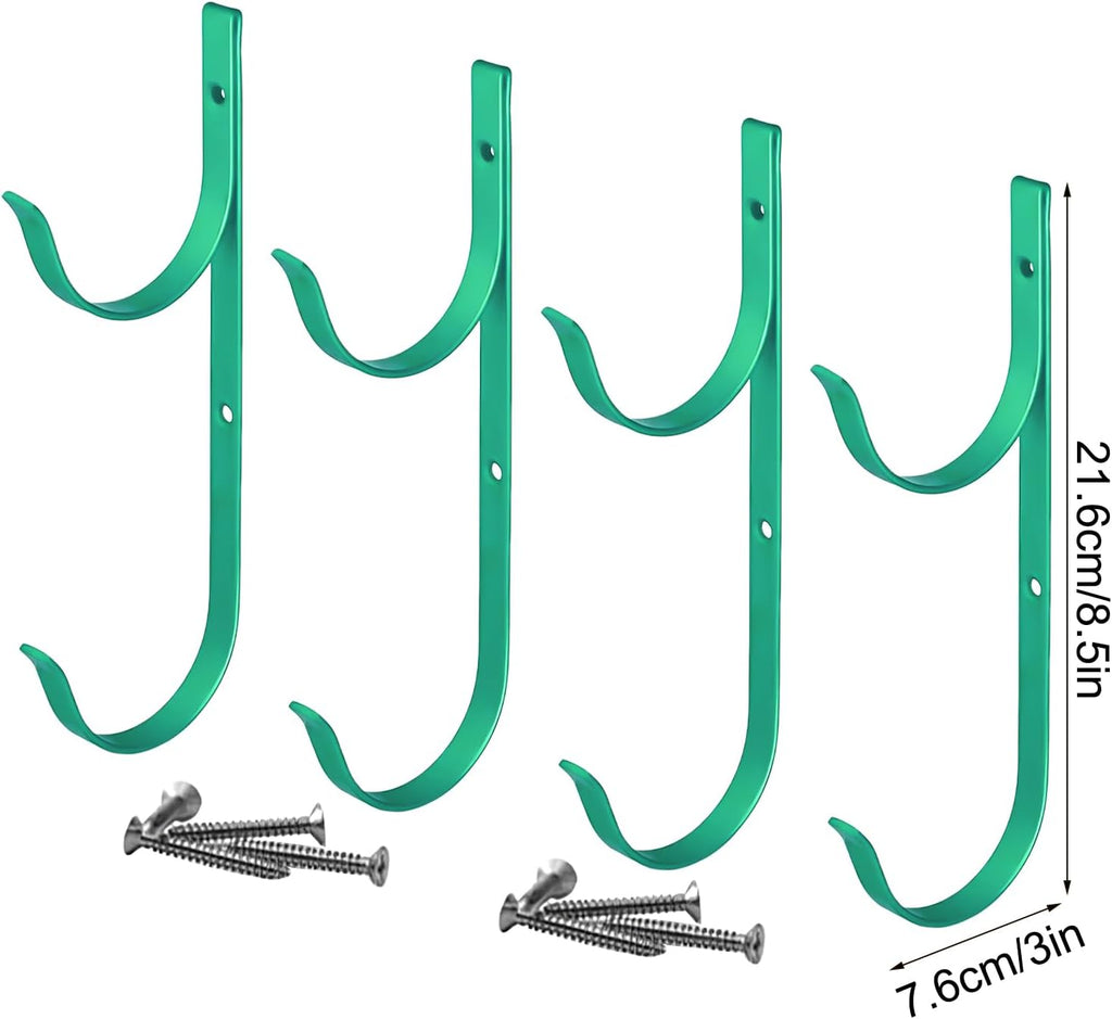  Crochets Pour Clôture De Piscine | Accroche-Portail En D'Aluminium Pour Tuyau De Piscine - Organisateur De Bord De Pour Perches Télescopiques Épuisettes Racleurs