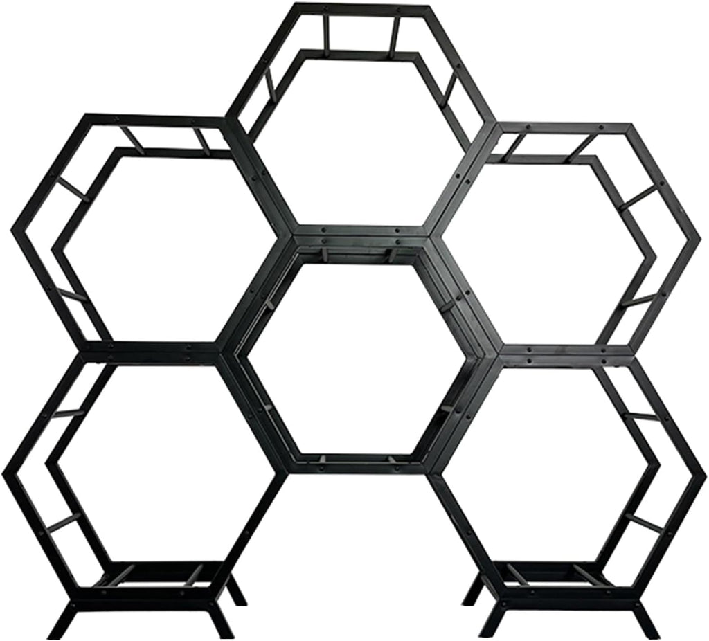  Générique Présentoir Empilable Pour Jantes De Pneus En Acier – Support Multi-pneus Pour Garage Et Atelier, Solution De Rangement Pour Moyeux De Roue De Voiture (Style 1-B)