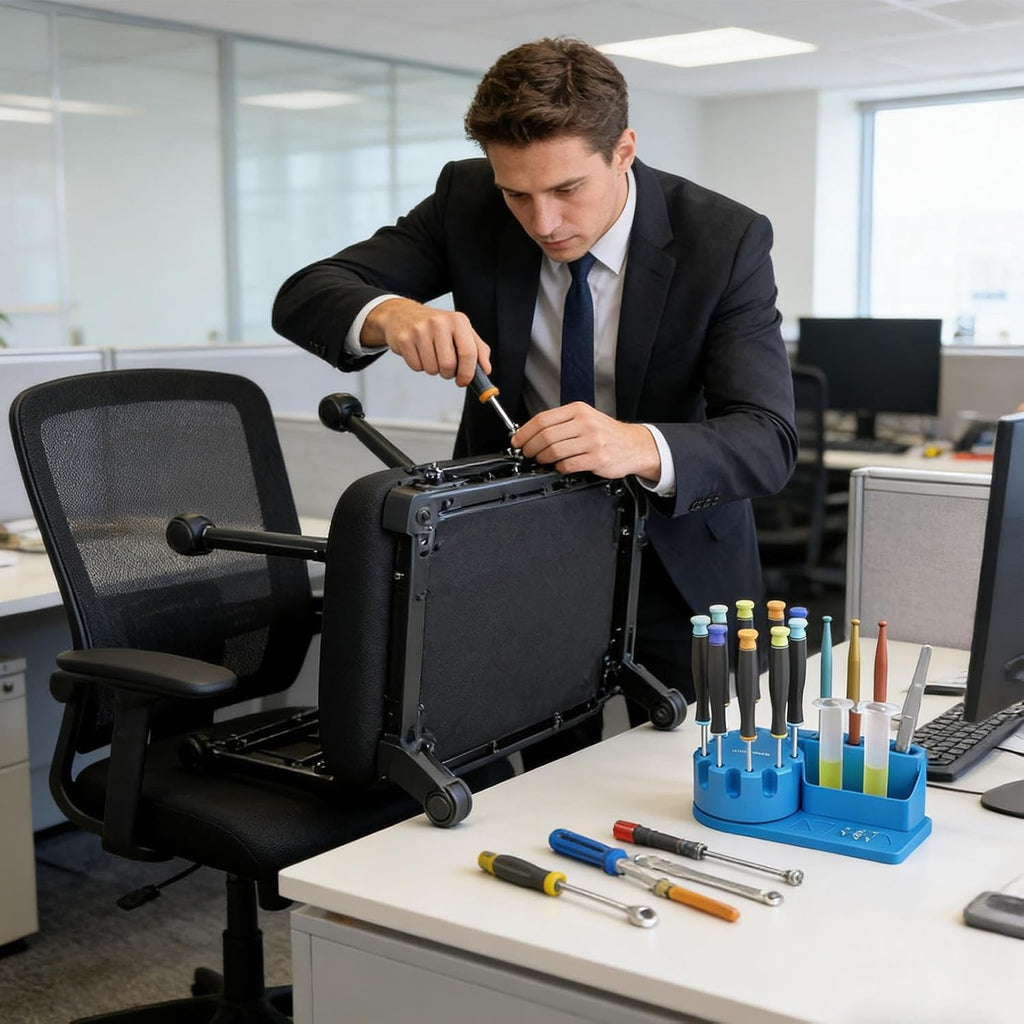 Porte-Clés Organisateur De Tournevis,Support Organisateur D'Outils Rotatif à 360 Degrés - Range-Tournevis Avec Base De Rangement | Pour Maison Atelier Garage Réparation