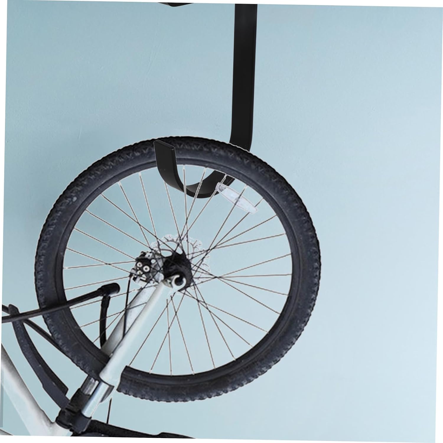  Ciieeo 4pièces Lot De Crochets De Garage Pour Plafond Étagère Murale Crochet Plat Robuste Pour Suspendre Des Vélos Cintre De Garage Pour Salle De Bain Salon Cuisine Noir