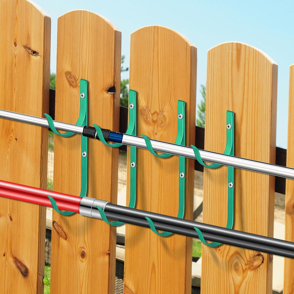  Crochets Pour Clôture De Piscine | Accroche-Portail En D'Aluminium Pour Tuyau De Piscine - Organisateur De Bord De Pour Perches Télescopiques Épuisettes Racleurs