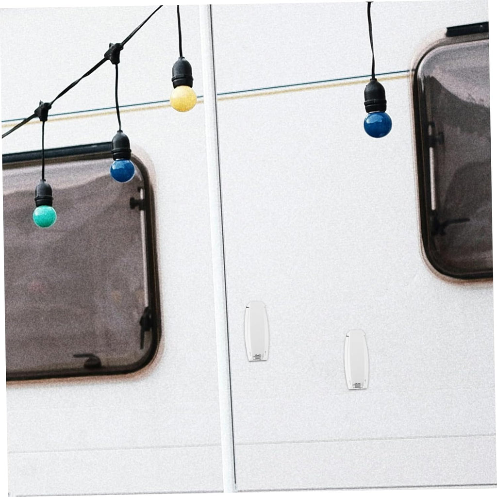  Jojofuny Loquet De Porte Pliable Pour Camping-bateau, Crochet Escamotable Robuste, Accessoire Pour Porte Latérale, Lot De 2 Pièces Pratiques