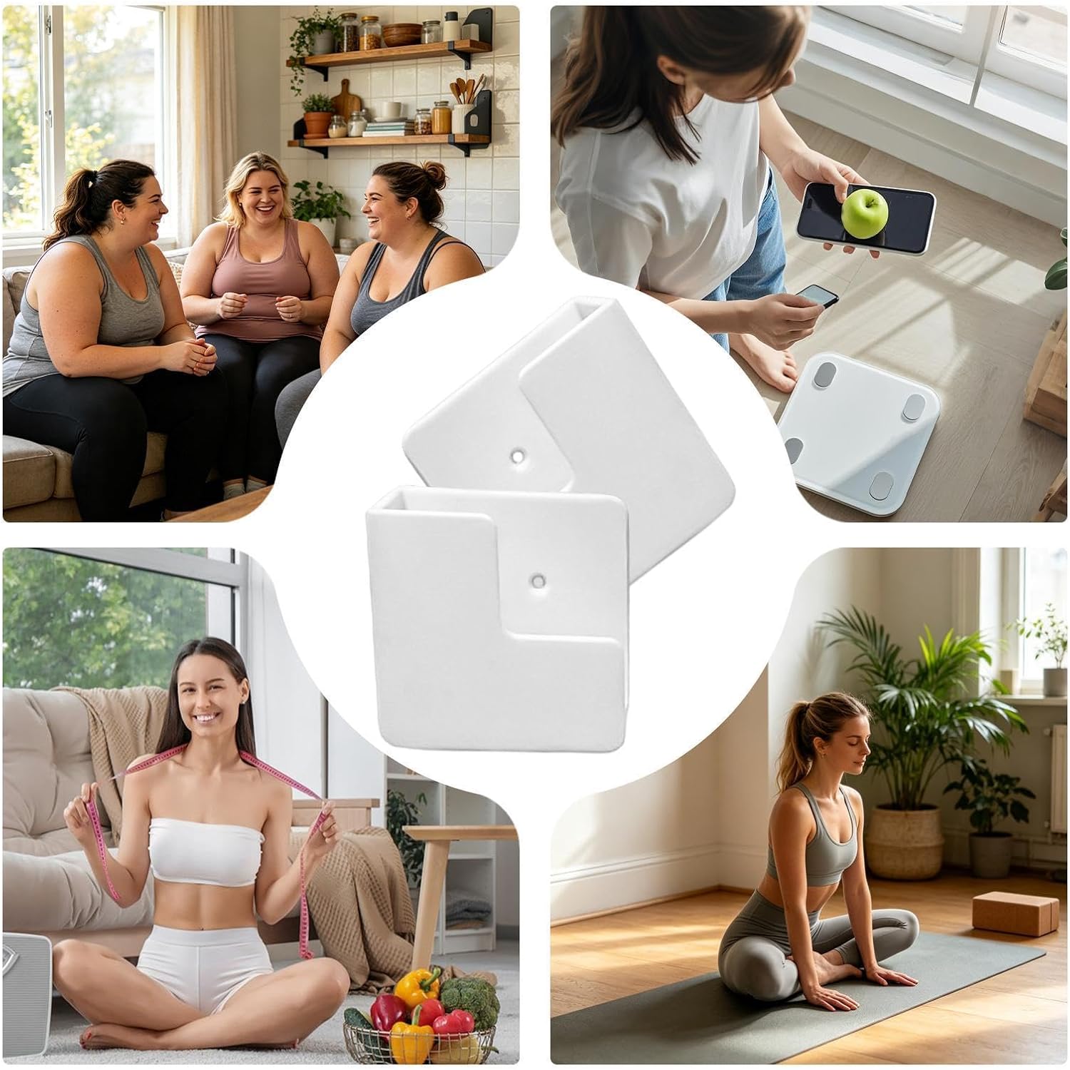  Support Compact Pour Salle De Bain, Support Mural Avec économie D'espace, Cadre En Acier Sans Perçage, Fixation Fonctionnelle De Rangement, Rangement De Chambre Pour Armoire, Salon