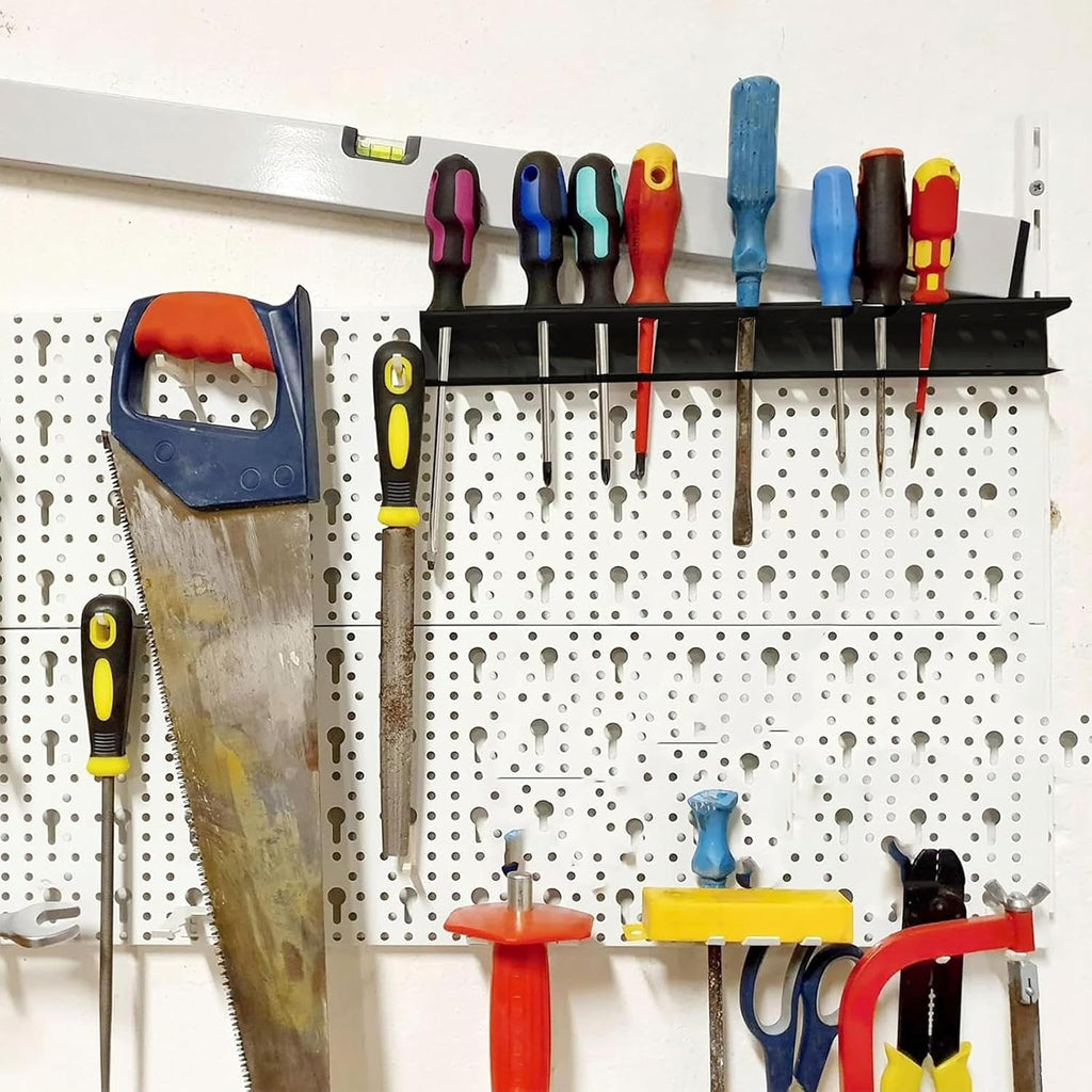  Supports à Outils Pour Murs De Garage, Organiseur De Tournevis - Porte-tournevis Robuste,Organisateur De Rangement, Support De Tournevis, Support De Pinces à Outils, Porte-outils Pour