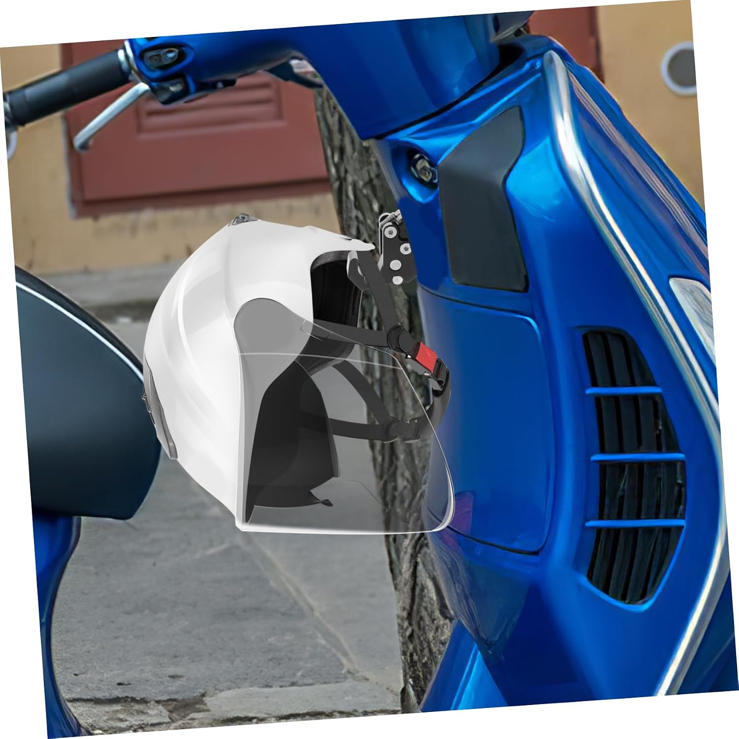  Yardwe De Fixation Pour Casque De En Métal Robuste Polyvalent Pour À Scooter Cyclomoteur Vélo Électrique