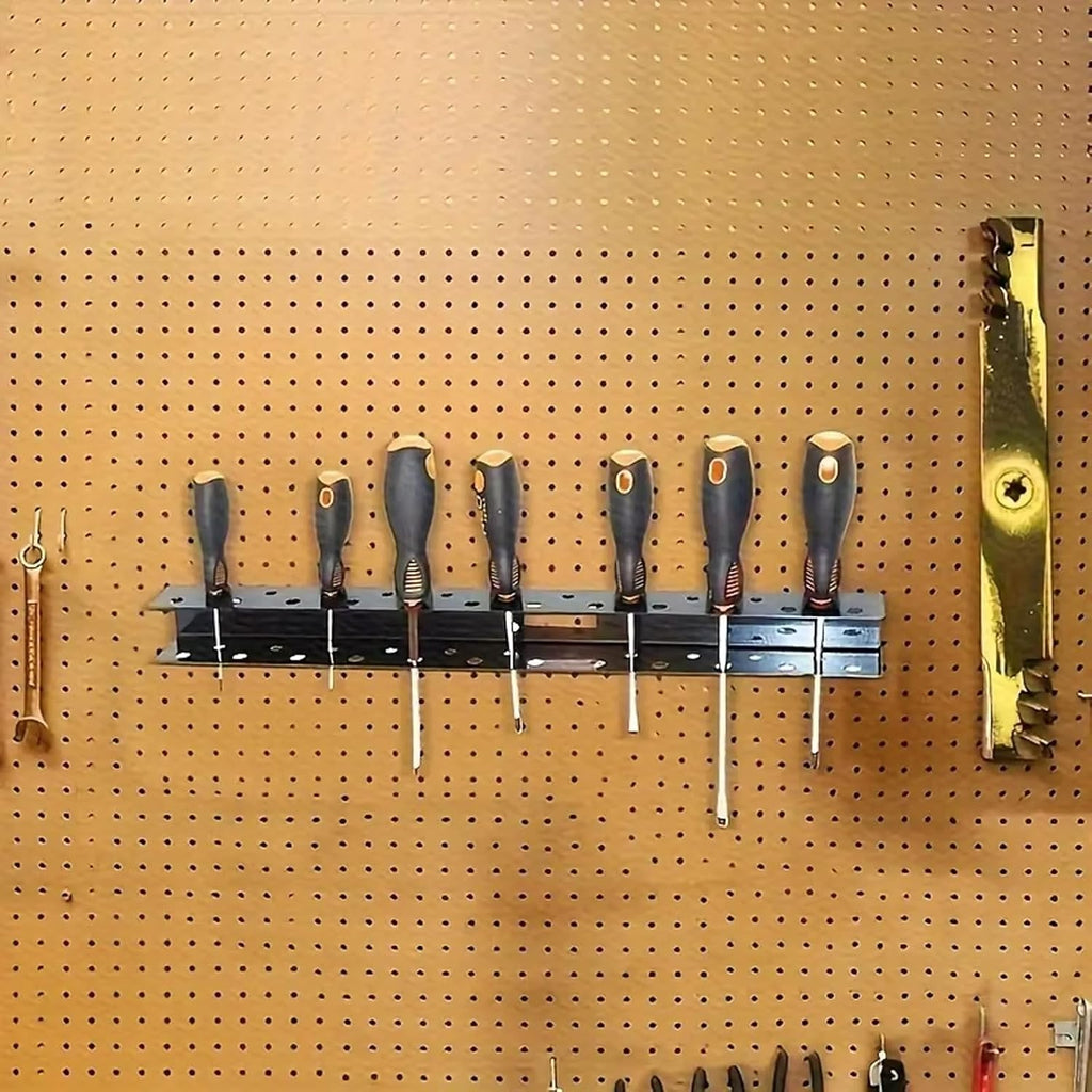  Durabilité - Organiseur Mural En Fer Pour Outils - Pour La Maison Et Le Garage - Configurations Modulaires Faciles Pour Personnaliser Le Rangement