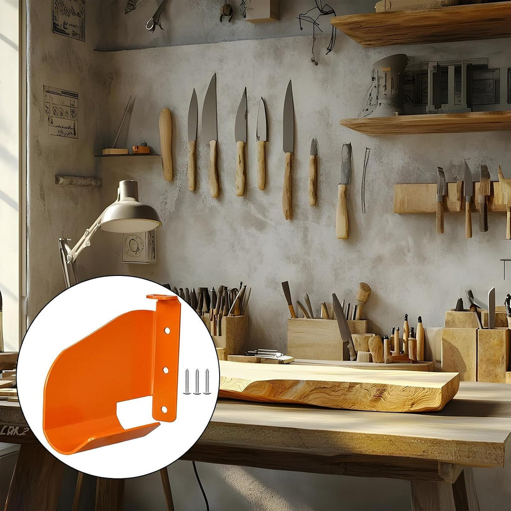 Support Pour Tronçonneuse | Support De Tronçonneuse Pour Garage, Rangement En Acier Inoxydable Robuste Pour Jardin, Tracteur, Magasin, équipement, Garage, Outils De Cour