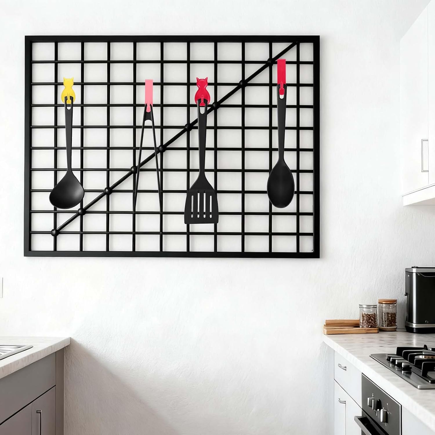  Sourcing Map Lot De 10 Crochets Muraux En Plastique Pour Panneau Mural De 7,1 Cm, Crochets Utilitaires Pour Garage, Magasin, Entrepôt, Magasin, Maison, à Suspendre, Rouge Rose