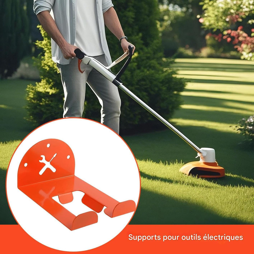  Organisateur D'Outils De Jardin,Rangement Gain De Place - Organisateur De Stockage Pour Outils Sans Fil | Pour Atelier Cave Hommes Père Enthousiastes De Jardinage