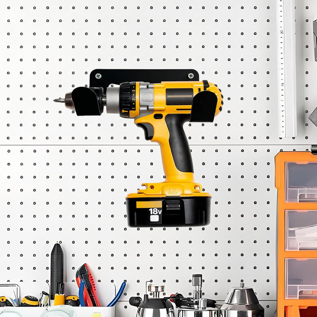  Générique Porte-Perceuse Mural - Porte-Perceuse Murale | Rangement Renforcé Pour Garage Camion Atelier Chantier Réparation Auto Maison