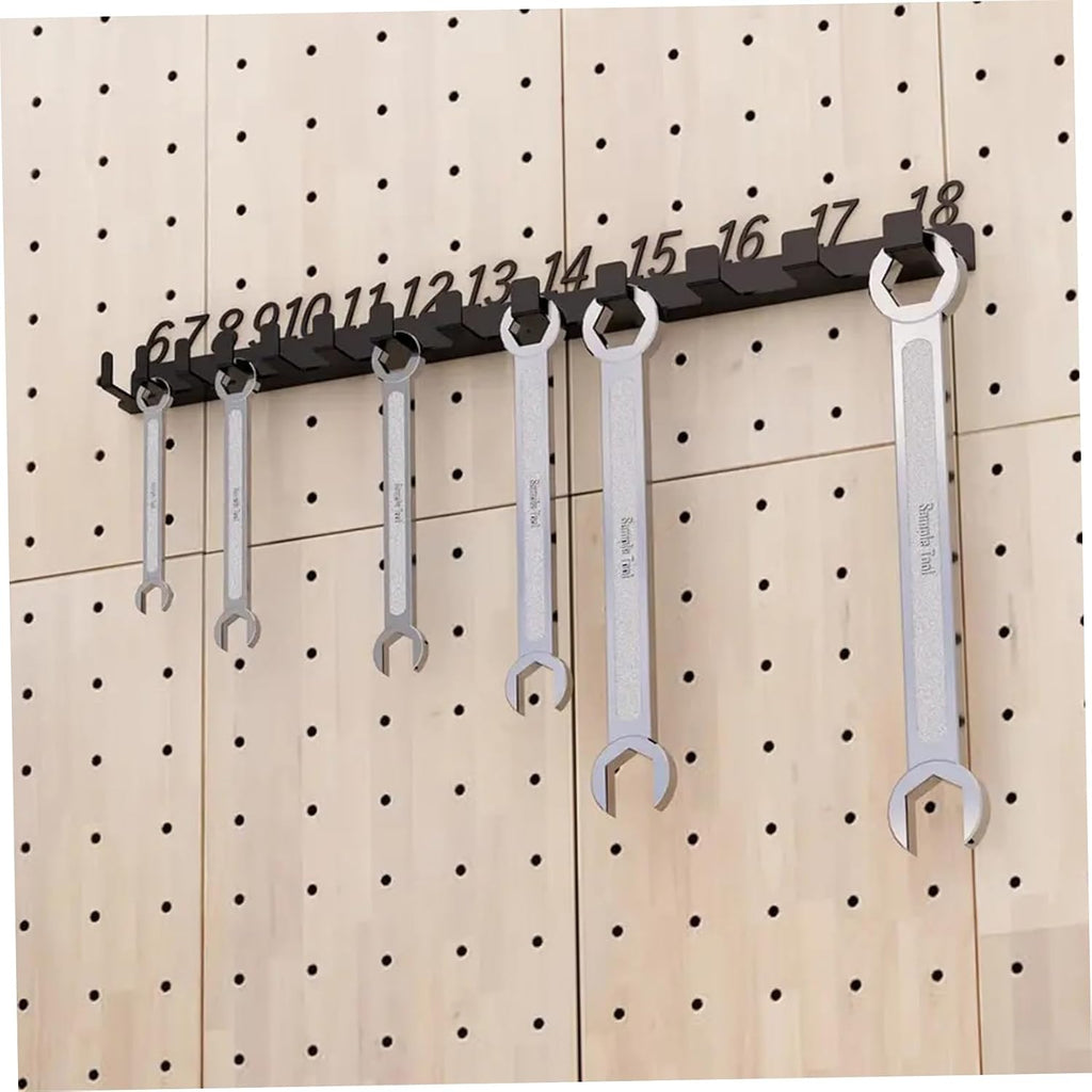  Support De Clé Pour 20 Clés, Organisateur De Clé Mural, Organisateur En Fer Pour Le Stockage Des Outils, Convient à 6mm à 32mm Stockage