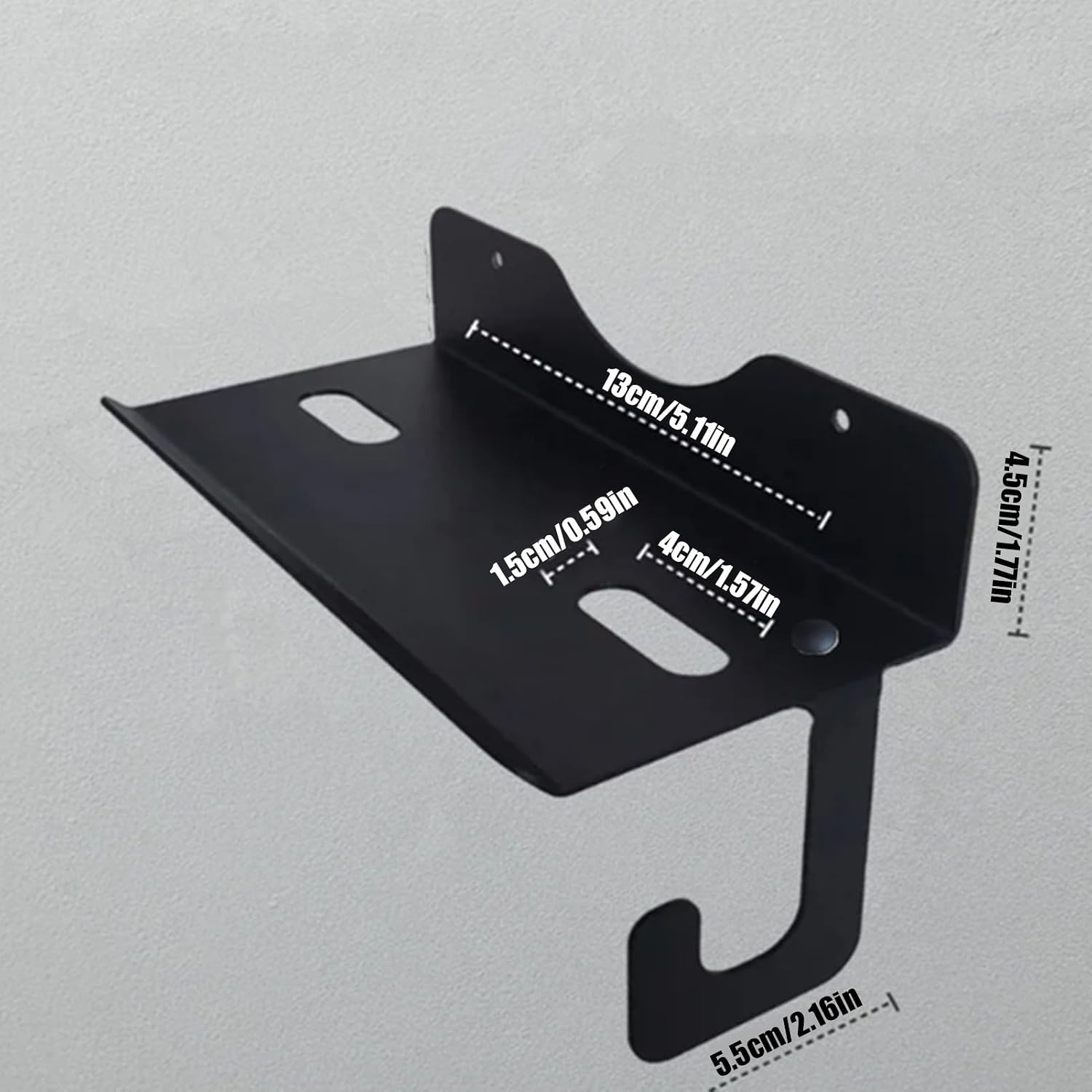 GENERIC Organiseur D'outils électriques – Support Mural Pour Scie Sauteuse Pour Garage | Construction En Fer Forgé Avec Design Robuste, Support De Rangement Mural, Support Compact Pour Atelier Et Sous-sol