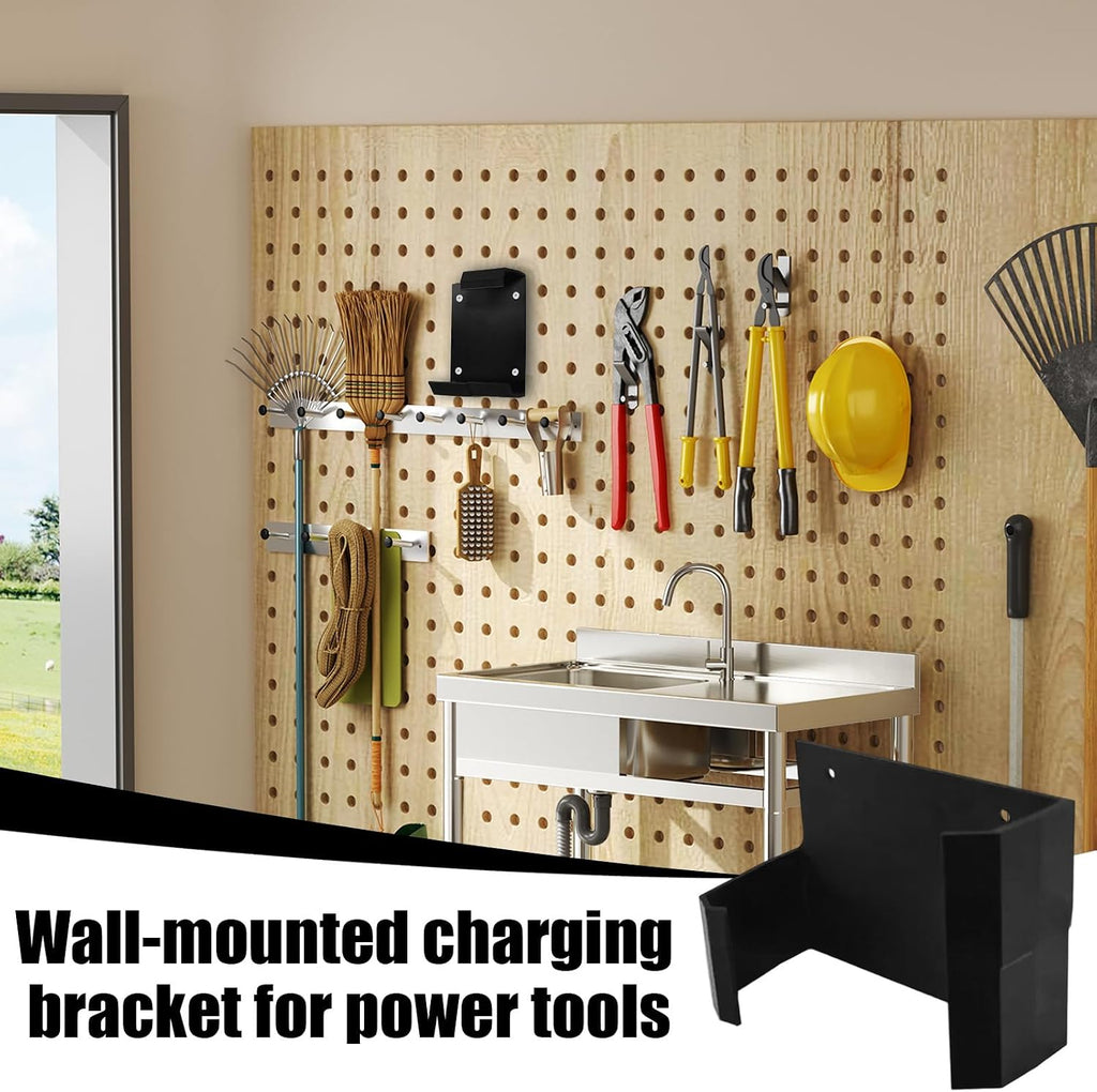 GENERIC Support De Rangement Pour Outils électriques, Organiseur De Perceuse, Support De Rangement Mural Robuste Pour Perceuse électrique, Marteau, Tournevis, Maison, Atelier, Réparation Automobile, Cour