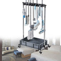 GENERIC Support De Balai, Support Mobile Pour Balai Et Balai, Support De Balai Commercial, Chariot De Nettoyage Roulant Avec Crochets Et évier, Rangement D'outils De Jardin, Pour écoles, Hôpitaux, U