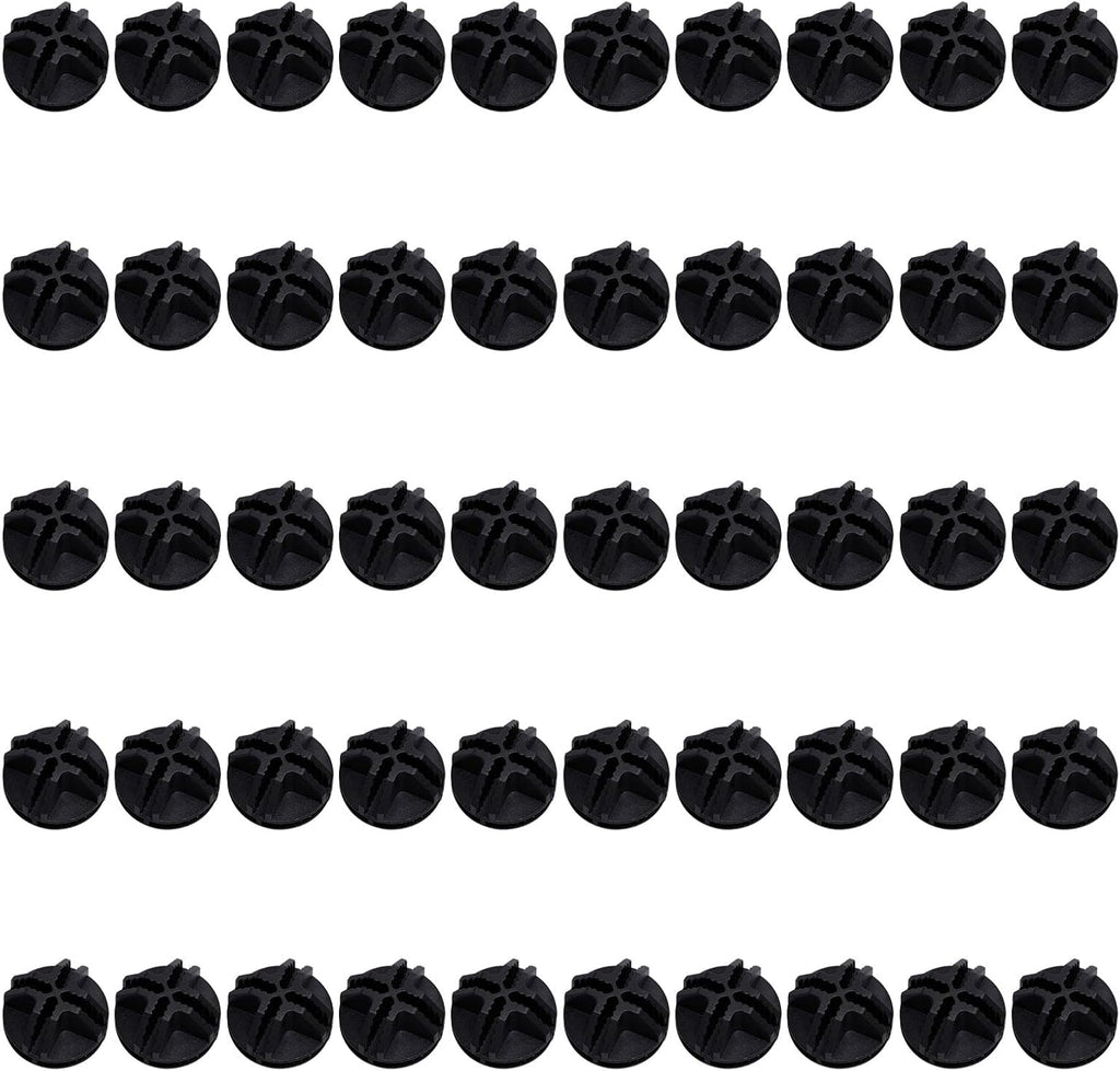  Lot De 100 Connecteurs Cubiques En Plastique Pour étagères De Rangement Modulaires, Fermetures Emboîtables, Boucles, Clips, Organiseurs, Armoires Modulaires, Connecteurs