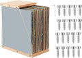  Présentoir à Disques, Support En Acrylique Transparent, Organisateur De Stockage D'albums Moderne, Parfait Pour Le Salon Home Cinéma, Accessoire élégant Pour Appartement, Adolescents, Adultes, Collect