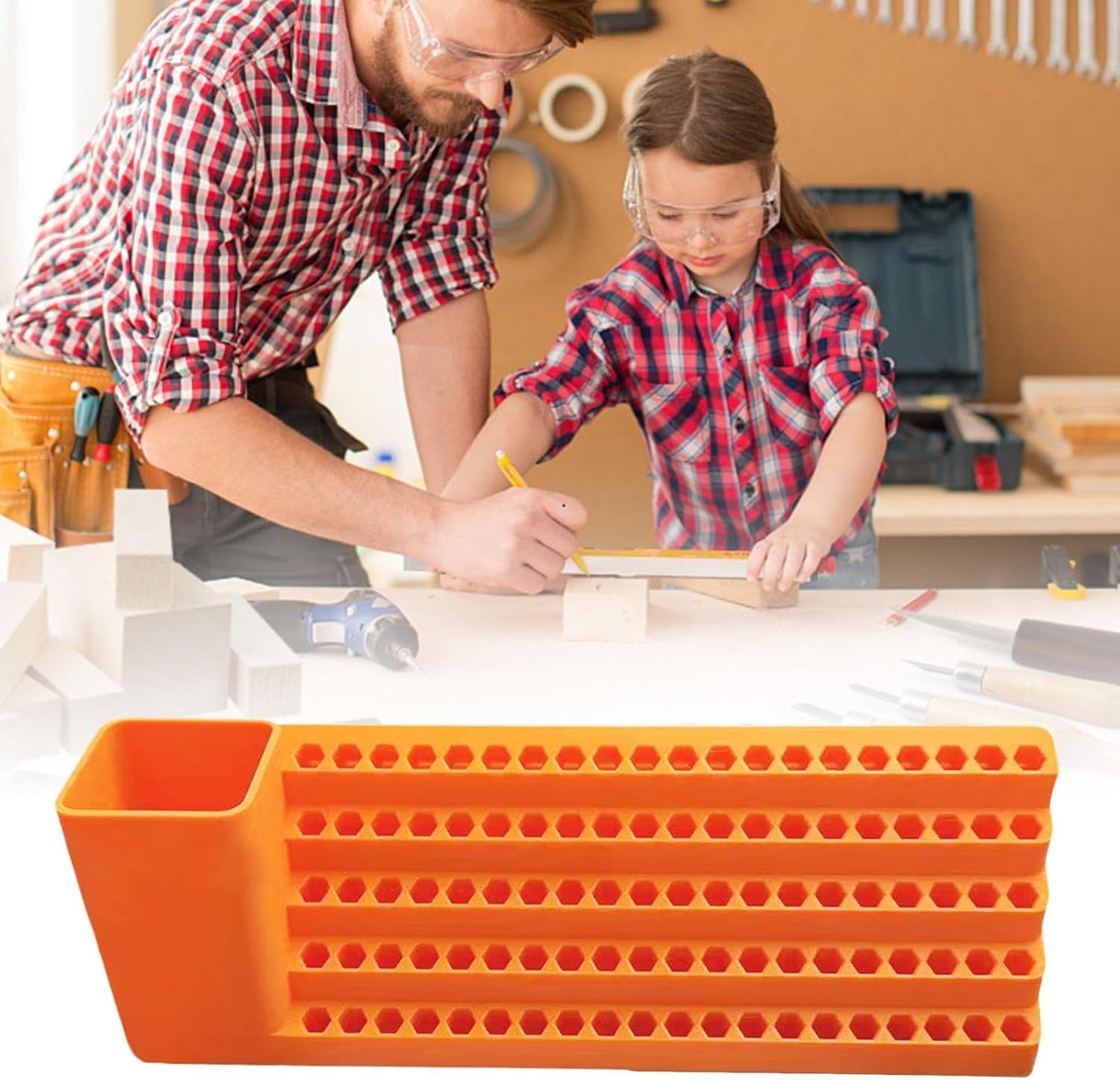 GENERIC Rangement De Tournevis – Rangement De Forets, Gain De Place Pour Le Jardin, La Construction, La Cave, La Menuiserie, L'électricien, L'atelier, Le Mécanicien