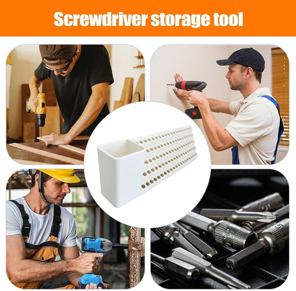  Support De Tournevis, Boîte De Rangement Murale étagée Pour Embouts De Rangement Pour Mécanicien, électricien, Charpentier, Garage, Atelier, Cave, Abri De Jardin, Buanderie à Domicile