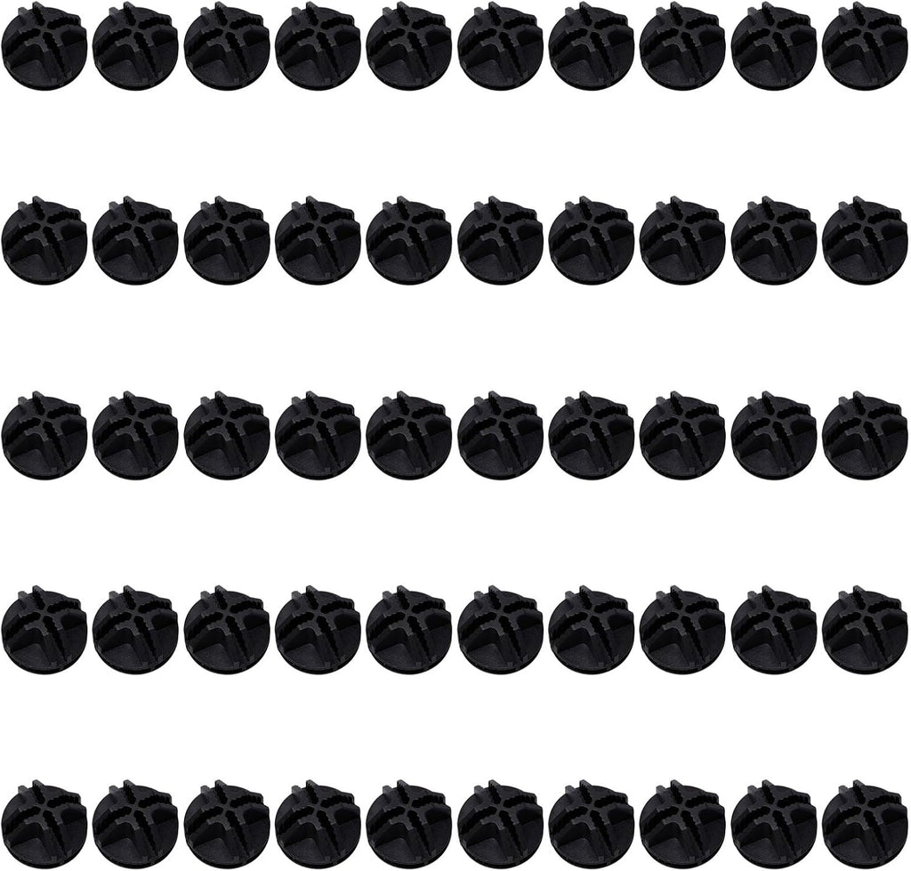  Lot De 100 Connecteurs Cubiques En Plastique Pour étagères De Rangement Modulaires, Fermetures Emboîtables, Boucles, Clips, Organiseurs, Armoires Modulaires, Connecteurs