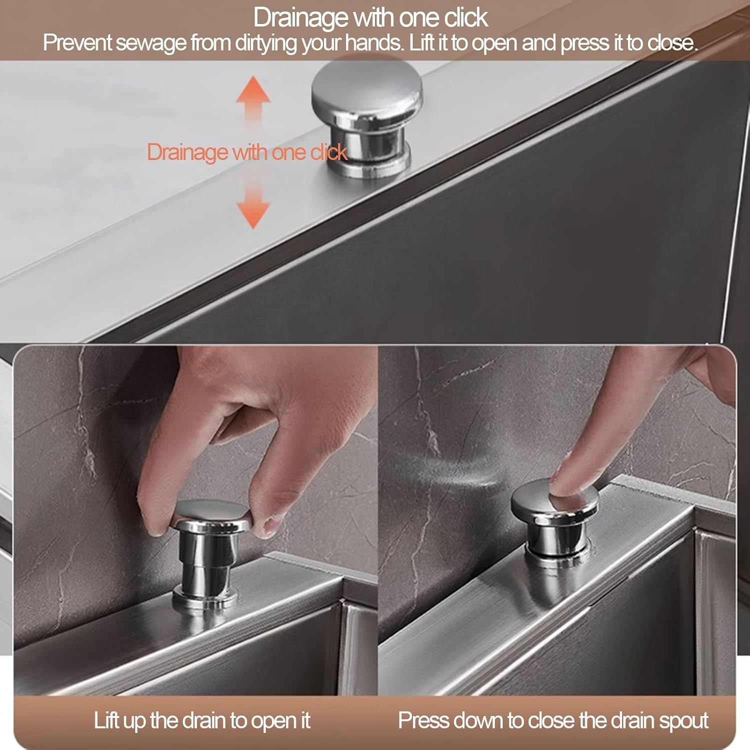 GENERIC Support Pour Balai Et Chariot à Outils De Nettoyage Avec 10 Emplacements, Support De Rangement Mobile Pour Parapluie, Accoudoirs Et Bouton De Vidange, Idéal Pour Un Usage Domestique Et Commercial