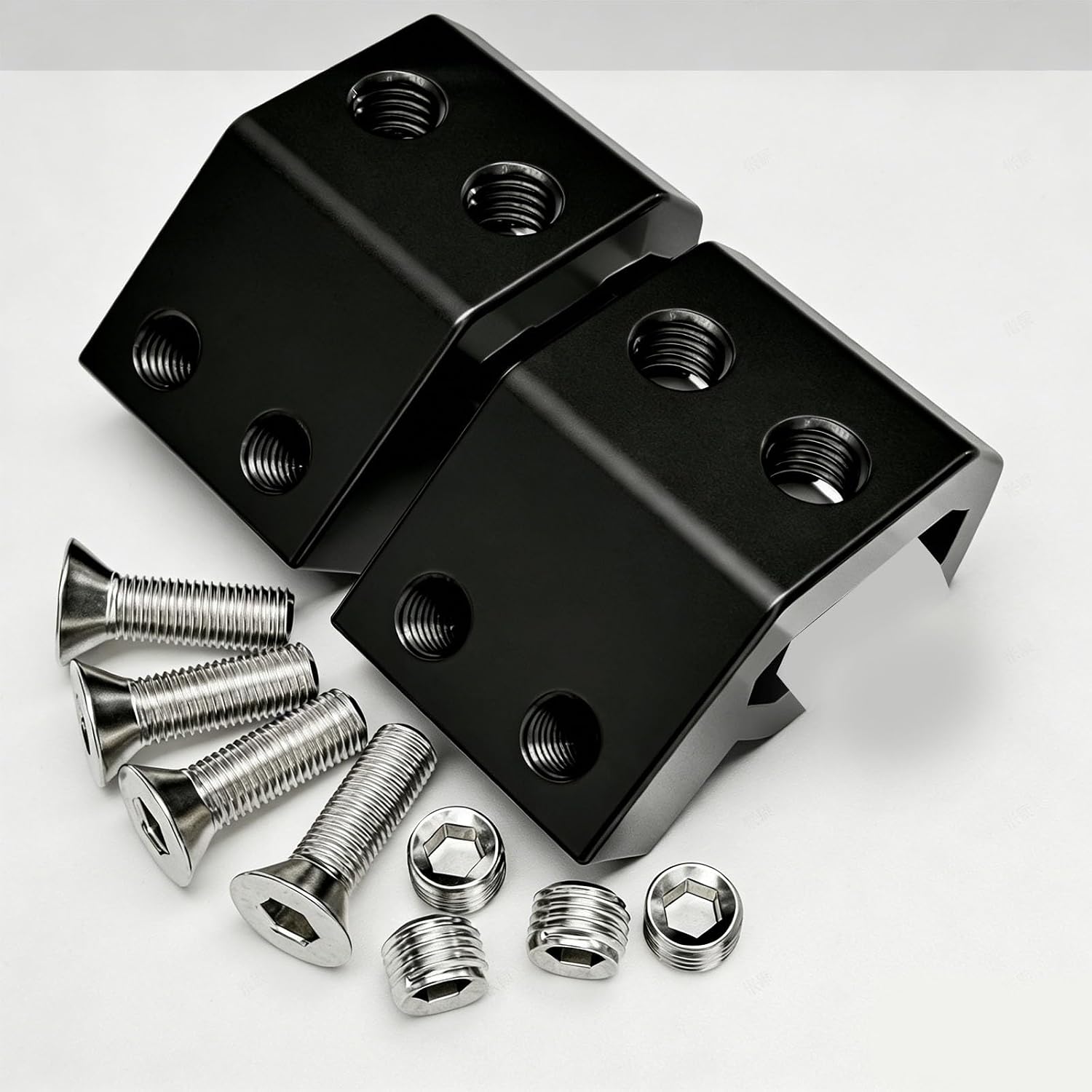  Supports De Montage Sur Rails, Supports, Pinces De Support, Y Compris Tout Le Matériel Pour Une Installation Facile, Systèmes De Rail, Pince