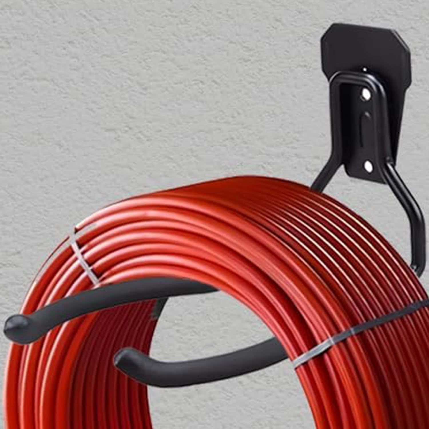 GENERIC Cintre à Outils électriques De Jardin, Noir, Antirouille, En Acier, Multi-usage, Peu Encombrant, Support Pour Garage, Jardin, Atelier, Abri De Jardin, Rangement, Crochets Muraux