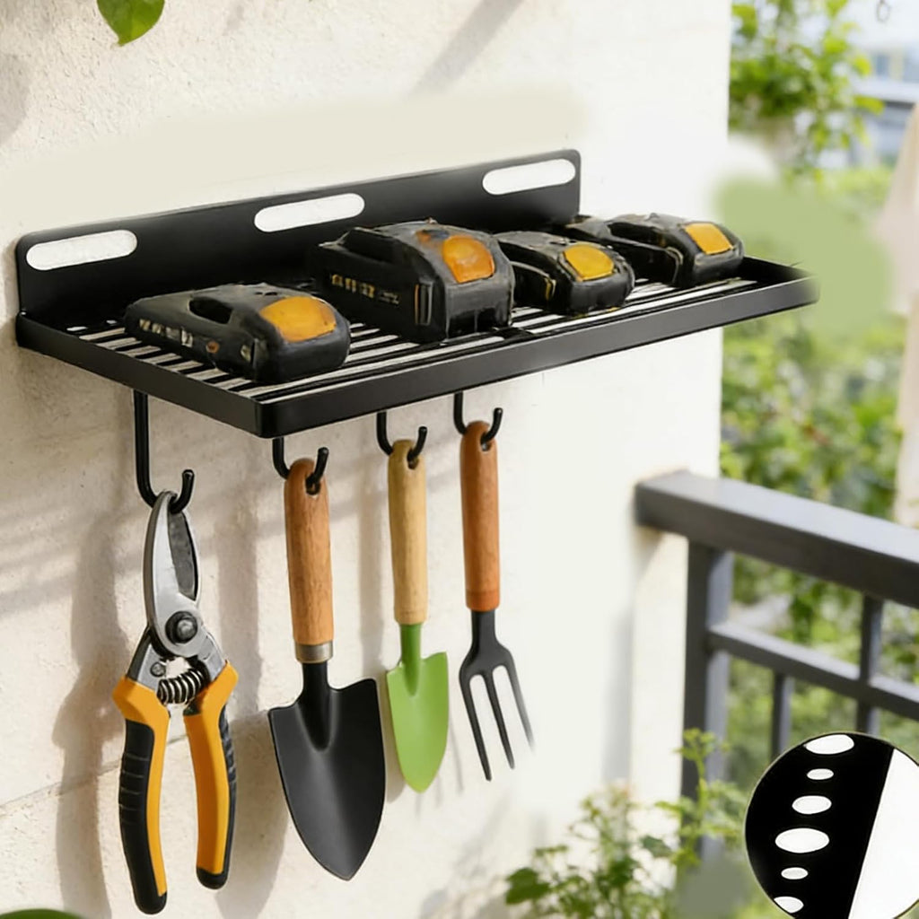  Organisateurs Pour Outils électriques à Main - Panneau Perforé Robuste - Rangement Mural Pour Atelier - Clé à Molette - Outil De Tournevis - Étagère De Rangement Pour Les Mains