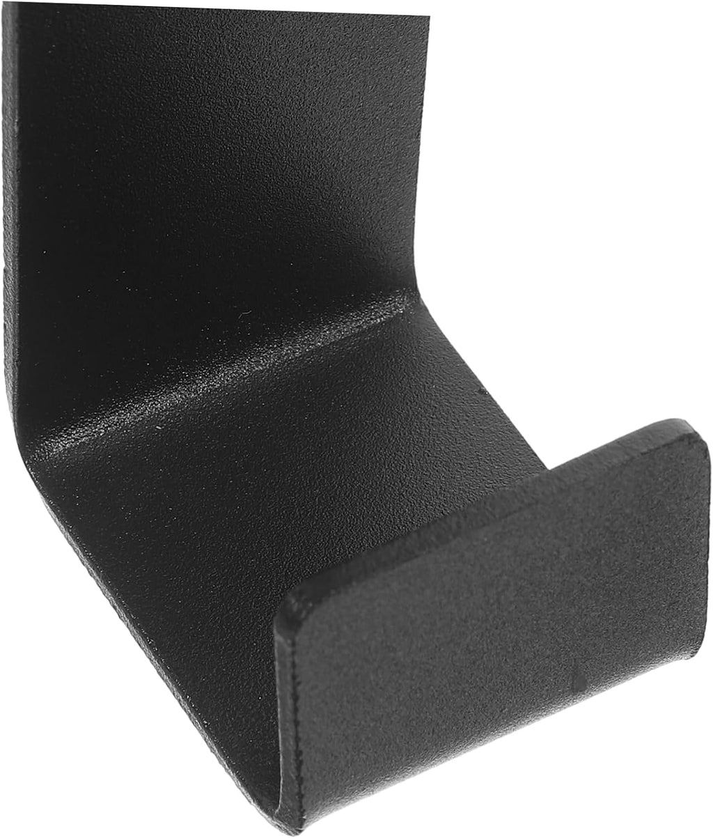  BESTonZON 5 Ensembles Crochet De Scie à Chaîne Cintre étagère Monté Clé Pendaison Crochets En Pour Accrocher Porte-outils Pour Mur De Garage Support De Suspension Mural Fer Noir