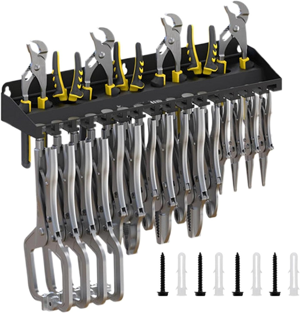 GENERIC Organisateur D'outils De Garage, Pince Utilitaire, Support De Rangement Mural De 650 G Avec Poignée, Détails De Base En Résine, Crochets Utilitaires D'atelier, Accessoires De Maison Pour Jardin, Cour
